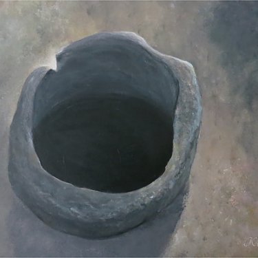 Korean heritage – acrylic, 60×50 cm (2012)