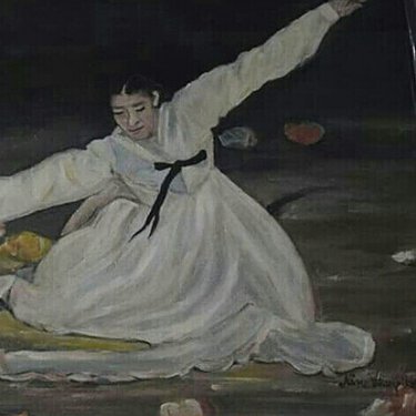 The dancer – acrylic, 70×30 cm (2015)